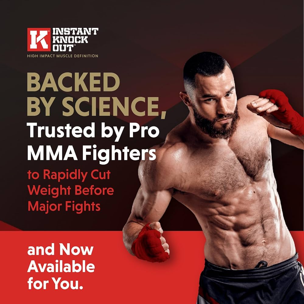 Instant Knockout appetite suppressant 2025 in fist-shaped bott