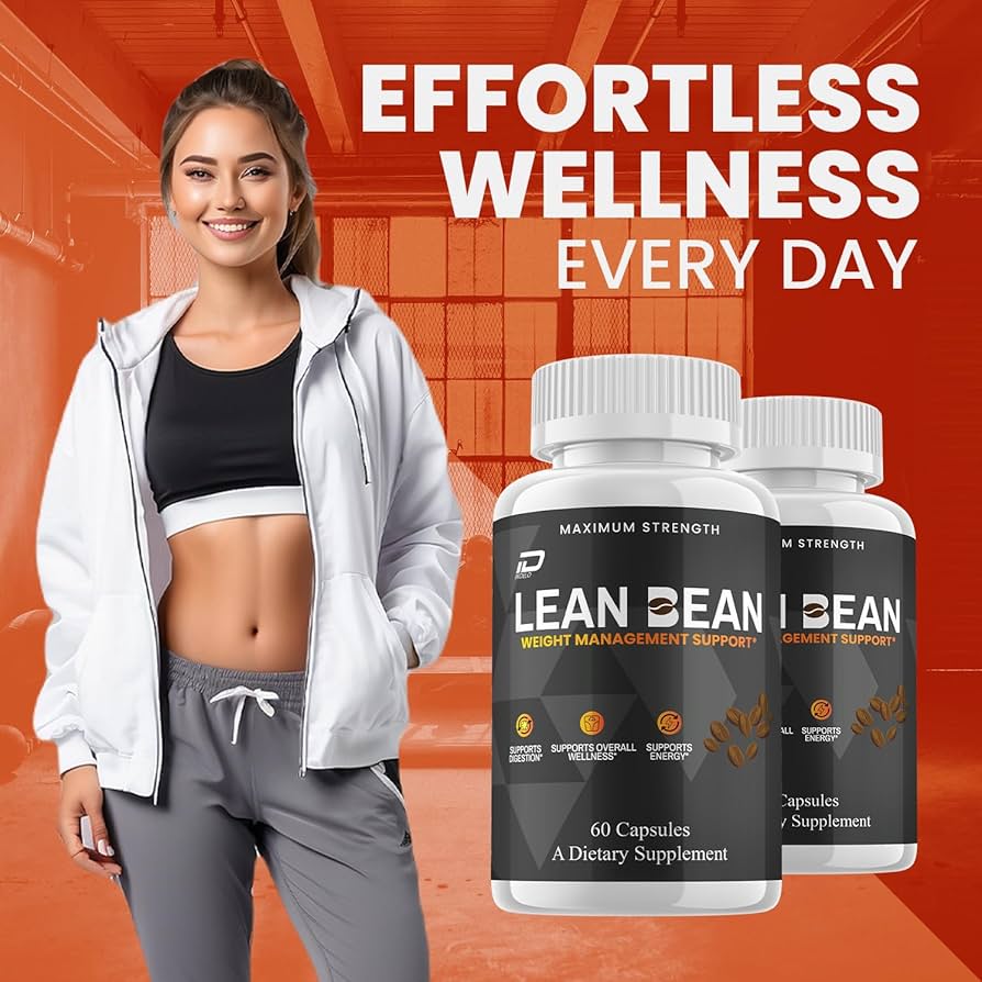 LeanBean fat burner bottle—weight management formula