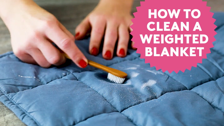 how to wash a weighted blanket
