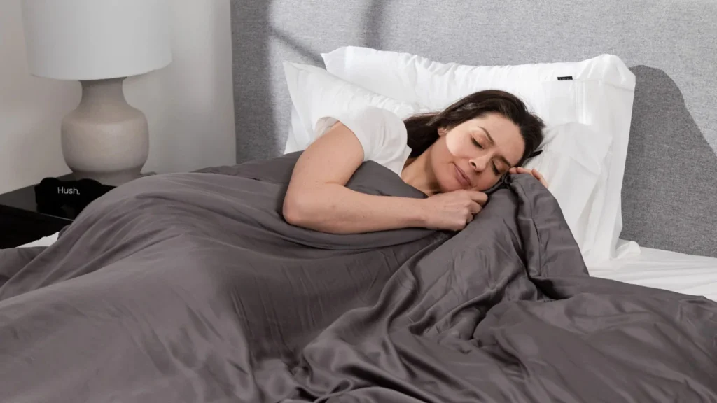 Bearaby Tree Napper weighted blanket for hot sleepers 2025