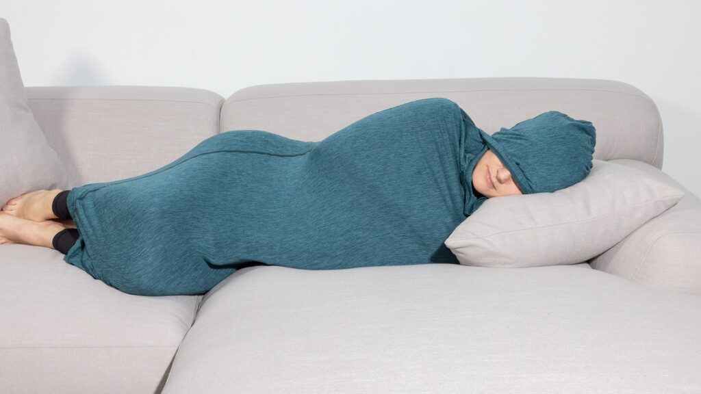 Compression sleep pod for anxiety